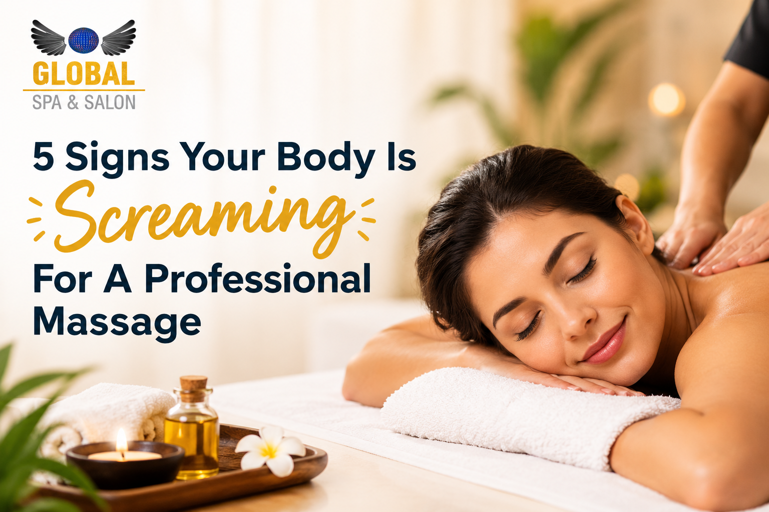 5 Signs Your Body Needs a Professional Massage